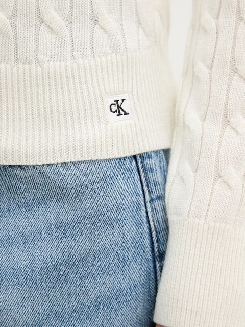 Calvin Klein Jeans kardigan z dodatkiem wełny