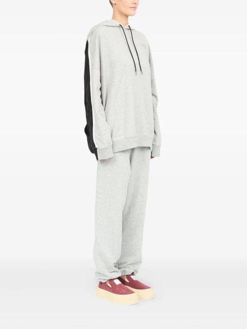 MM6 Maison Margiela numbers-motif hoodie - Grey