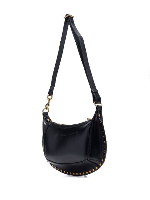 ISABEL MARANT Oskan Moon studded shoulder bag - Black