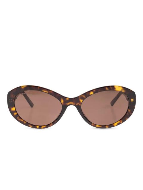 Balenciaga Eyewear oval-frame tortoiseshell sunglasses - Brown - zdjęcie produktu nr 1