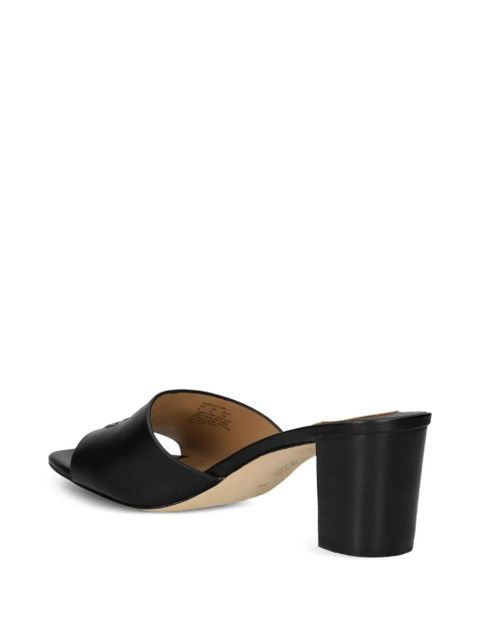 Lauren Ralph Lauren logo-embossed open-toe sandals - Black