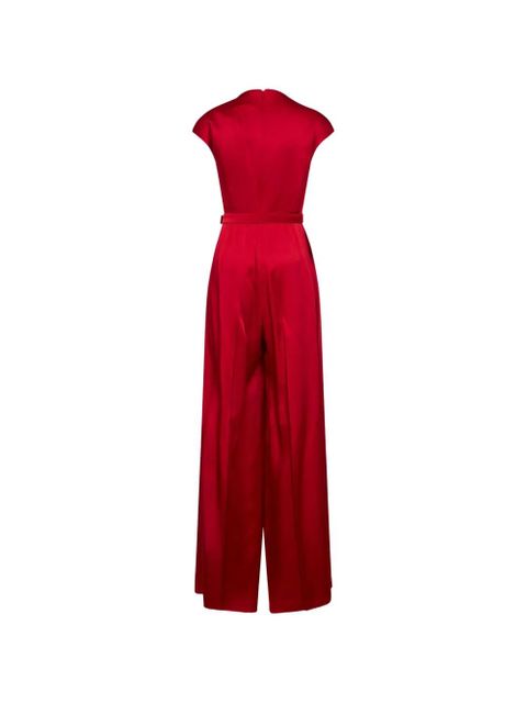 Max Mara crew-neck jumpsuit - Red - zdjęcie produktu nr 2