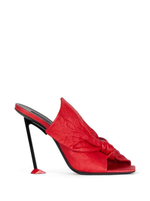 Givenchy Boudoir bow-detail sandals - Red - zdjęcie produktu nr 1