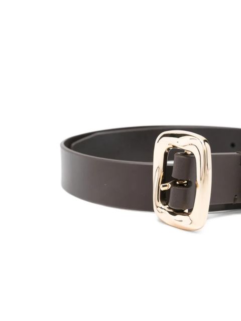 ZIMMERMANN Malley leather buckle belt - Brown
