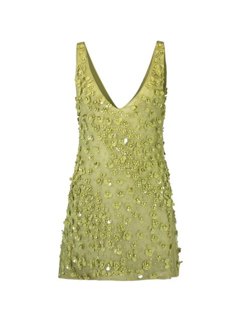 Cult Gaia Sapphira sequin-embellished mini dress - Green - zdjęcie produktu nr 1