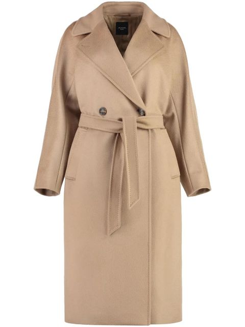 Weekend Max Mara belted wool coat - Neutrals - zdjęcie produktu nr 1