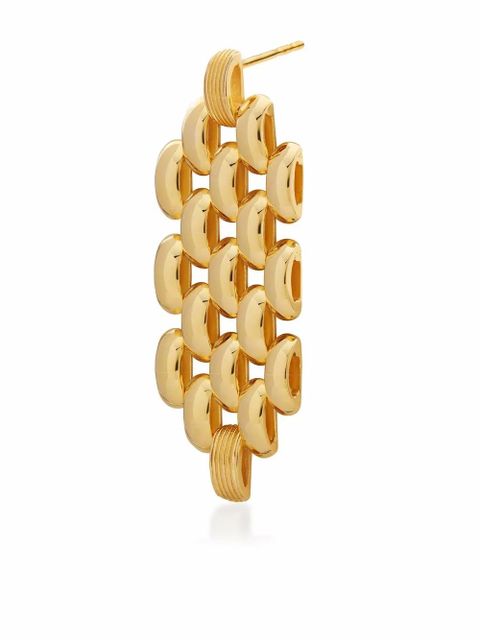 Monica Vinader Heirloom chain cocktail earrings - Gold
