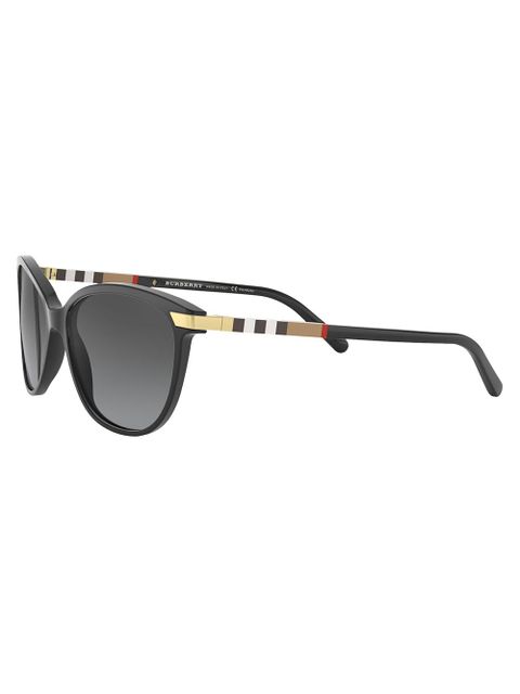 Burberry Eyewear round-frame sunglasses - Black - zdjęcie produktu nr 2