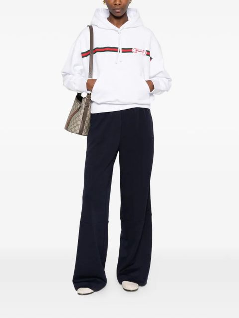 Gucci side-stripe trousers - Blue - zdjęcie produktu nr 2