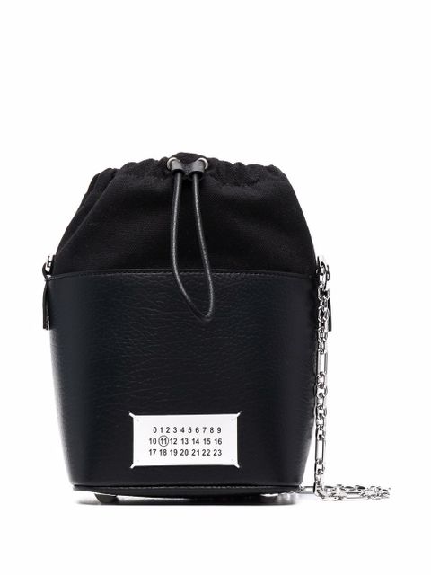 Maison Margiela small 5AC bucket bag - Black - zdjęcie produktu nr 1