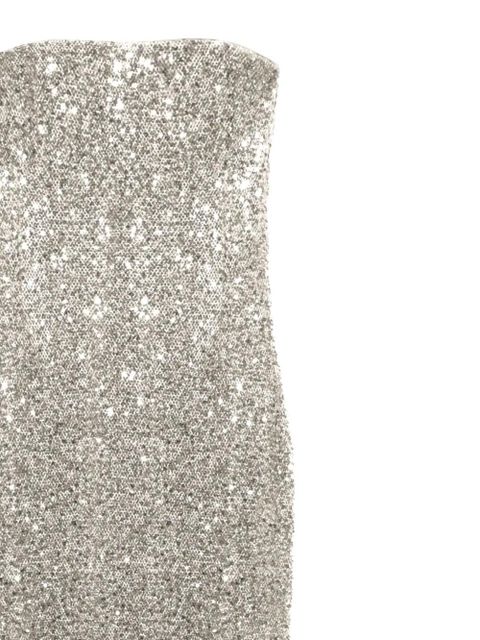Simkhai Xyla embellished maxi dress - Grey