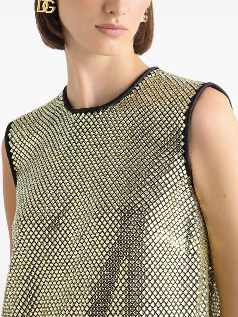 Dolce & Gabbana DG-logo embellished earrings - Gold