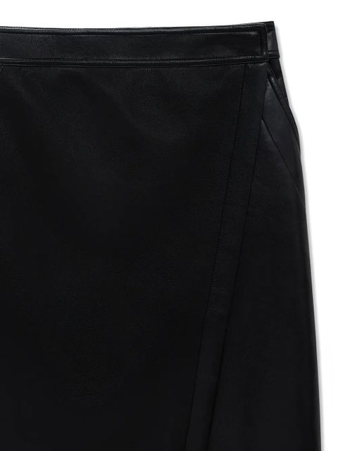ANINE BING Alanis wrap mini skirt - Black - zdjęcie produktu nr 2