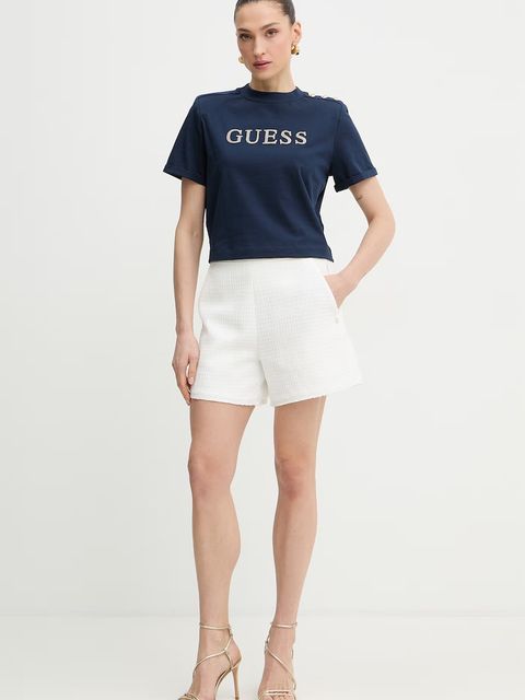 Guess t-shirt damski bawełniany MARINA - zdjęcie produktu nr 1