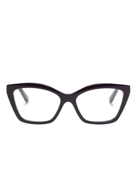 Balenciaga Eyewear cat-eye glasses - Purple - zdjęcie produktu nr 1
