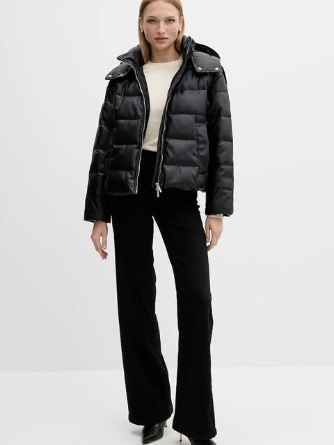 Armani Exchange kurtka kolor czarny zimowa oversize XW000673 AF16106