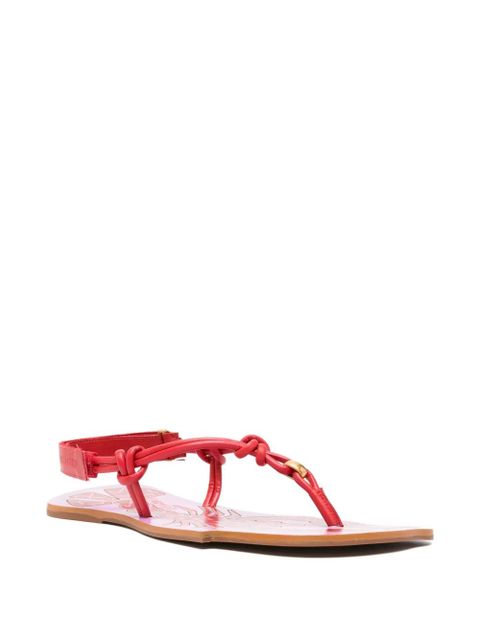 FARM Rio lobster knotted-strap sandals - Red - zdjęcie produktu nr 2