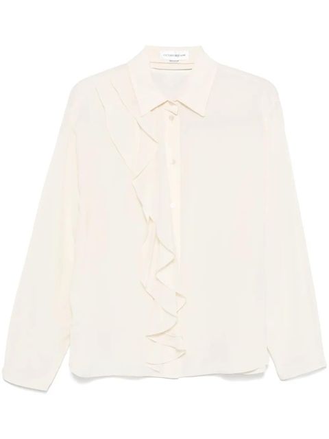 Victoria Beckham silk shirt - White - zdjęcie produktu nr 1