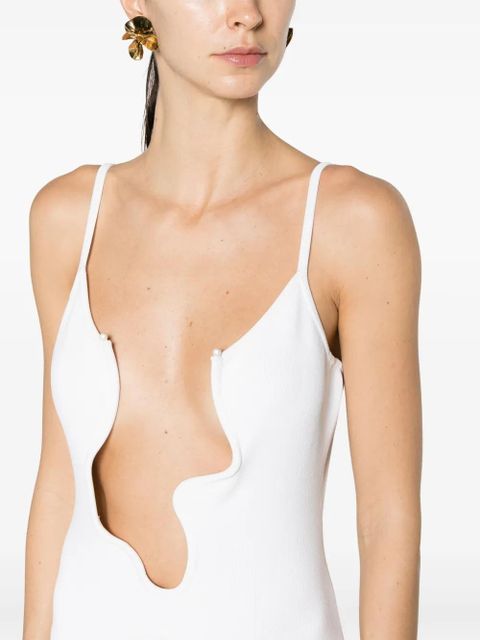 Christopher Esber Salacia wired maxi dress - White