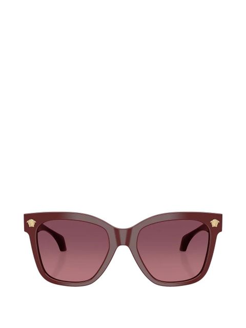 Versace Eyewear geometric-frame sunglasses - Red - zdjęcie produktu nr 1