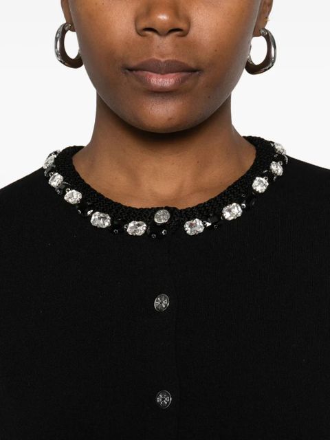 Maje embellished-button cardigan - Black