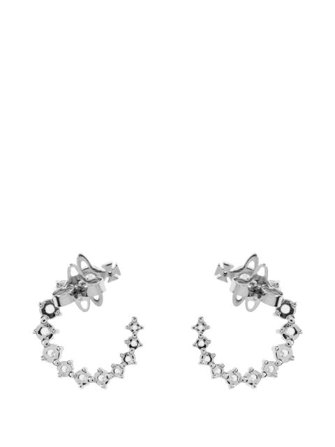 Vivienne Westwood embellished drop earrings - Silver - zdjęcie produktu nr 1