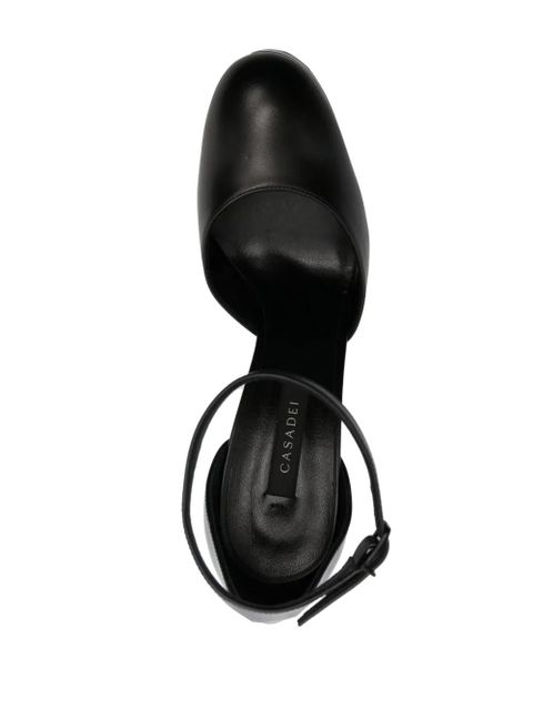 Casadei Betty 130mm platform pumps - Black