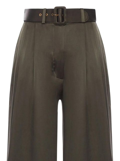 ZIMMERMANN belted trousers - Green - zdjęcie produktu nr 2