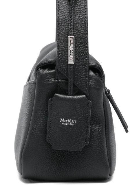 Max Mara small Mxaskipper leather shoulder bag - Black