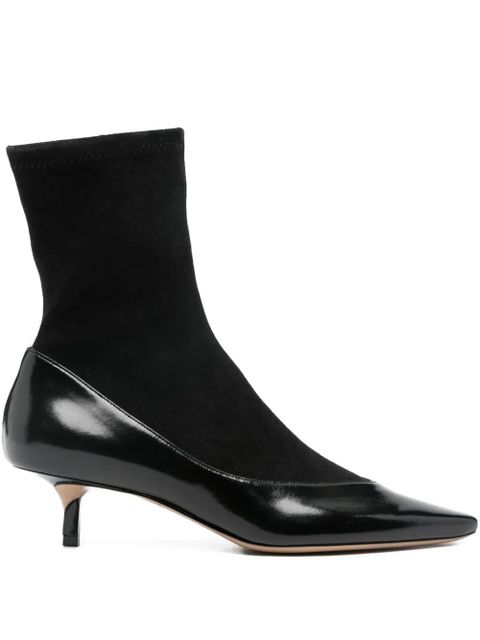 Jacquemus Tourni pointed-toe boots - Black - zdjęcie produktu nr 1