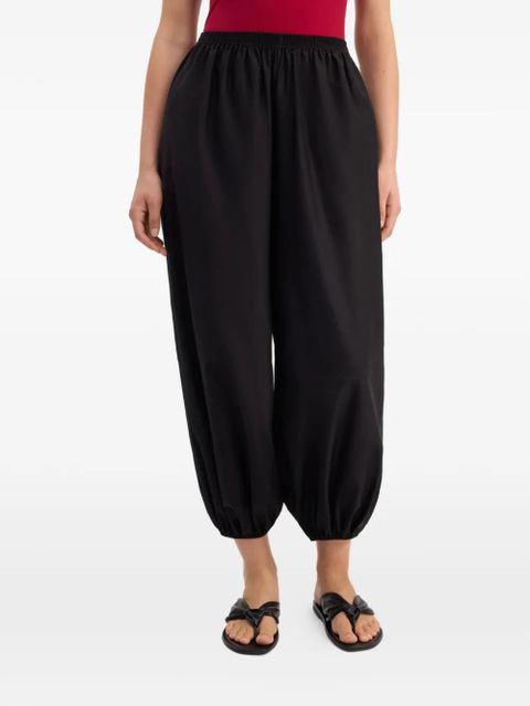 LouLou de Saison elastic-waist trousers - Black