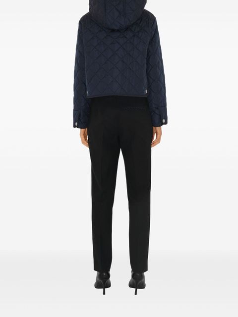Burberry cropped quilted jacket - Black