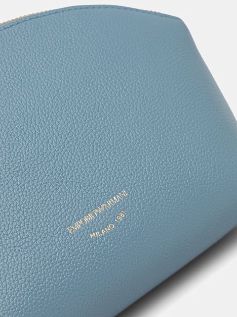 Emporio Armani kosmetyczka skórzana