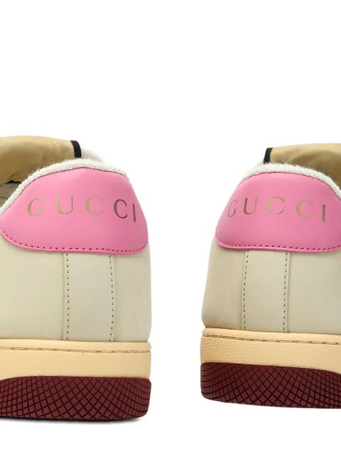 Gucci Screener GG embroidery sneakers - Neutrals