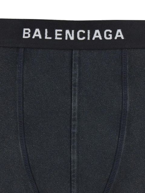 Balenciaga cut-off brief skirt - Grey