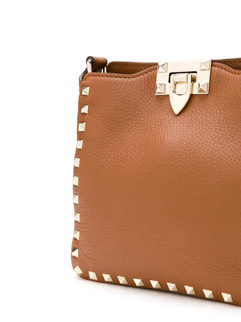 Valentino Garavani Rockstud crossbody bag - Brown