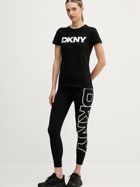 Dkny t-shirt damski kolor czarny DP5T9923