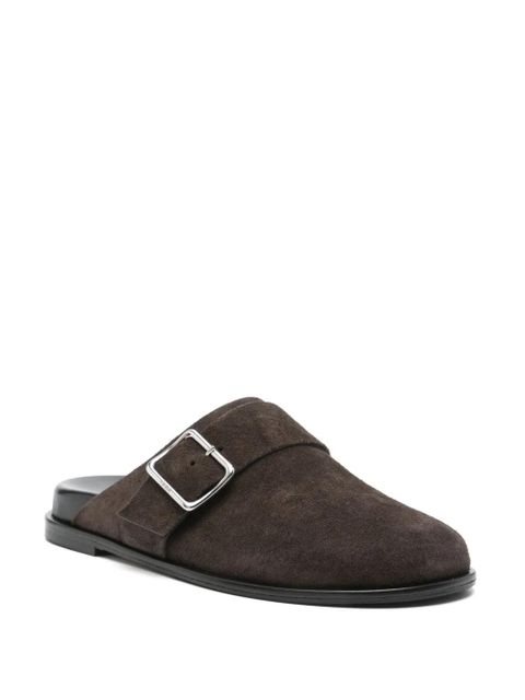 Aeyde Finja slippers - Brown