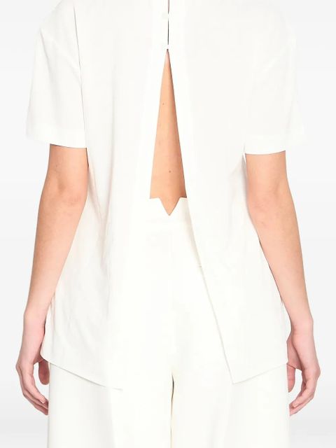 Jacquemus paper effect ventadou t-shirt - White