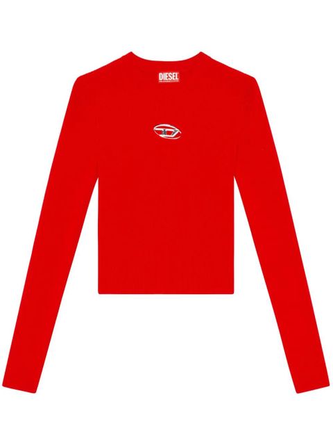Diesel M-Valary long-sleeve top - Red - zdjęcie produktu nr 1