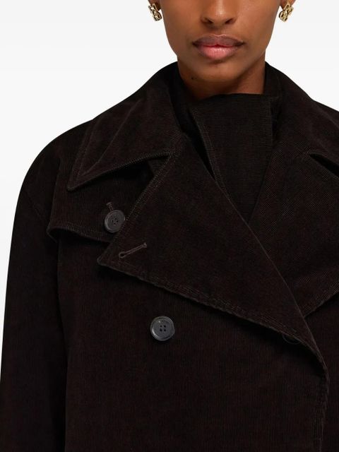 Ferragamo corduroy trench - Brown - zdjęcie produktu nr 2