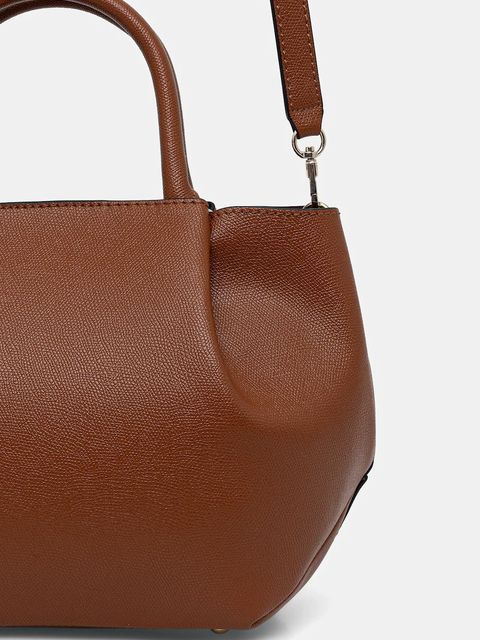 Guess torebka AMORETTE kolor brązowy HWBG78 98060