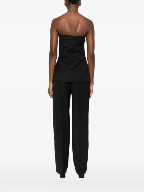 ENTIRE STUDIOS asymmetrical tube top - Black