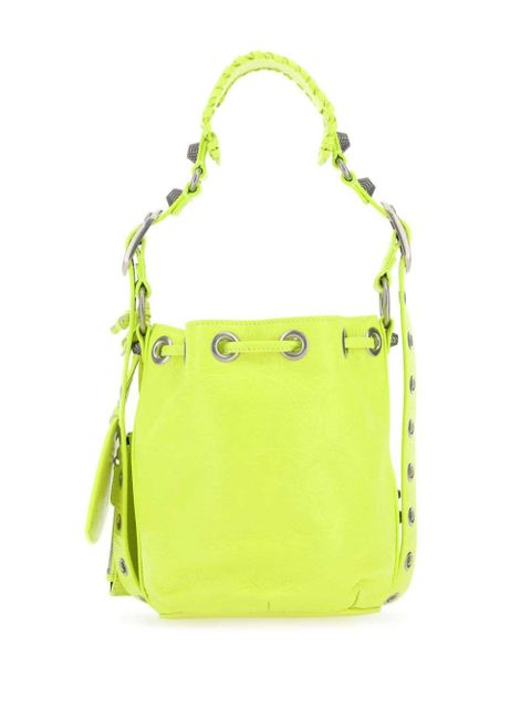 Balenciaga Le Cagole XS bucket bag - Yellow - zdjęcie produktu nr 2