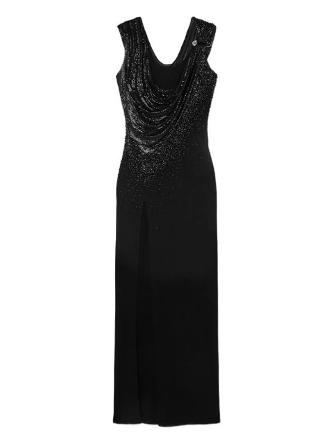 Versace sequin-embellished dress - Black - zdjęcie produktu nr 1