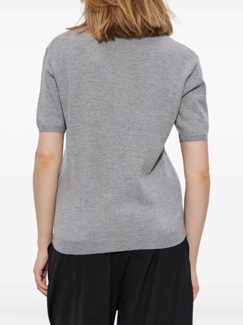 Marni jersey polo top - Grey