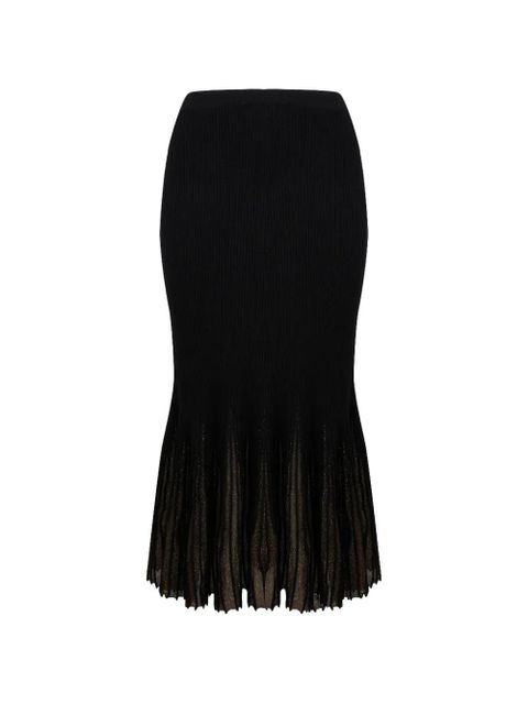 Ulla Johnson Vera midi skirt - Black - zdjęcie produktu nr 2