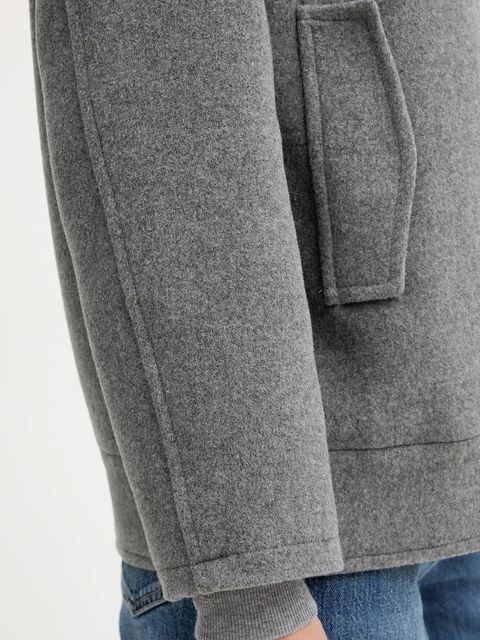 Marella kurtka z dodatkiem wełny Emme by Marella kolor szary przejściowa 2525086072200