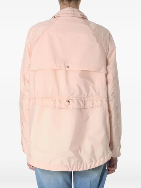 Moncler Reghena drawstring-waist oversized jacket - Pink