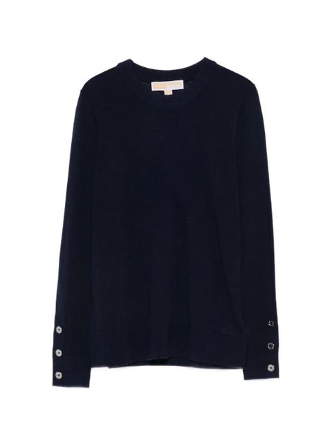 Michael Kors crew-neck sweater - Blue - zdjęcie produktu nr 1